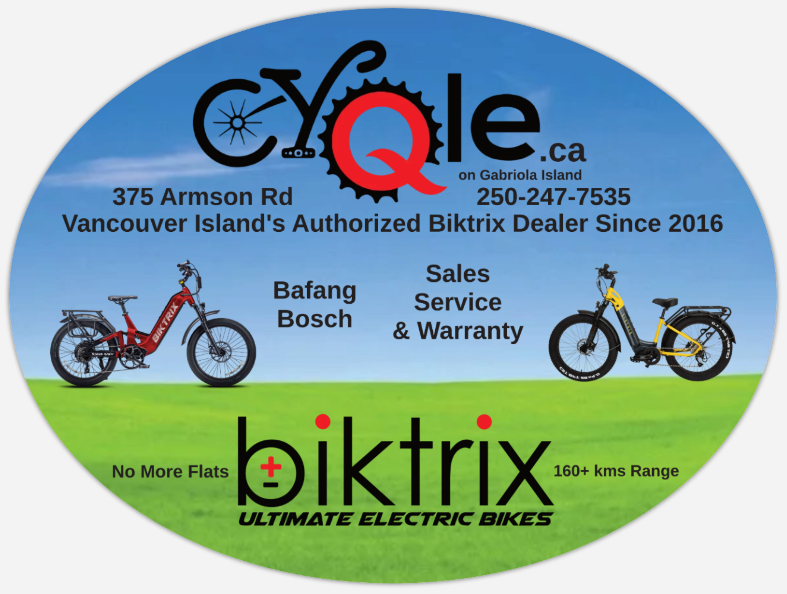 Cyqle.ca on Gabriola Island